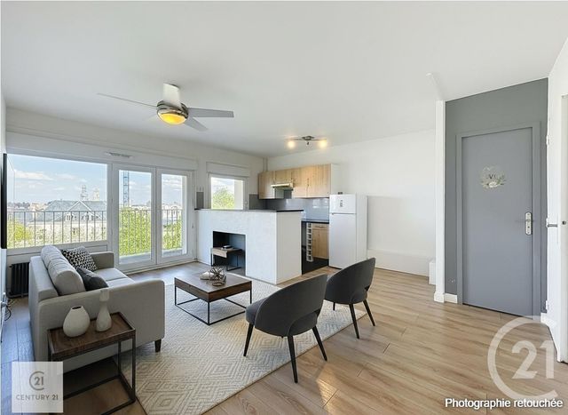 Appartement F2 à vendre - 2 pièces - 47.19 m2 - ORLEANS - 45 - CENTRE - Century 21 L'Ecu D'Or